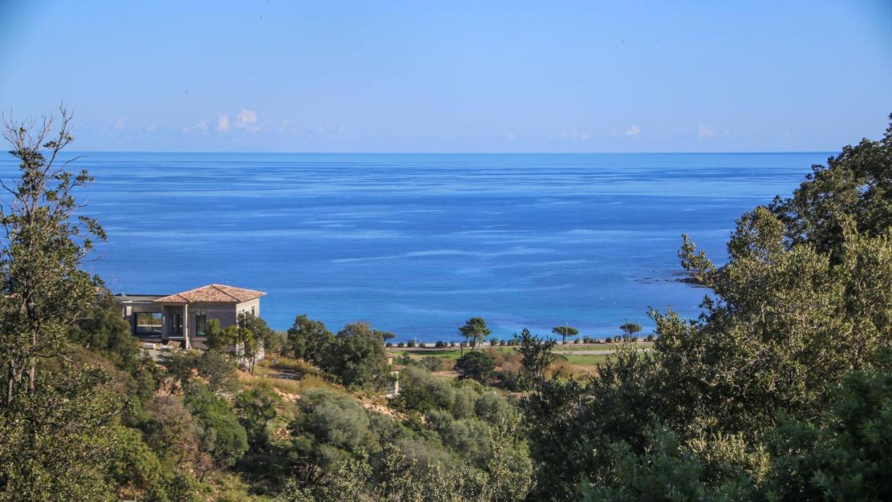 Villa Vista Mare Favone Conca Eksteriør billede
